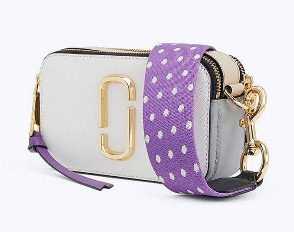 Сумка с ярким ремнем Snapshot Moon White Multi